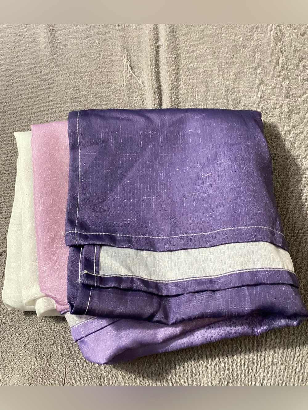 Mainstays Purple Ombré Shower Curtain